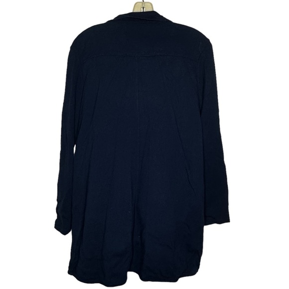 Soft Surroundings Navy Dress With Pockets - Picture 4 of 6